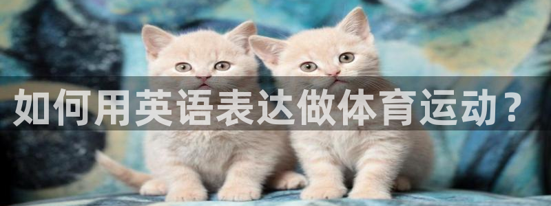 yy易游官方平台体育：如何用英语表达做体育运动？
