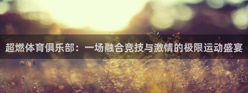 yy易游官方正版app神州：超燃体育俱乐部：一场融合